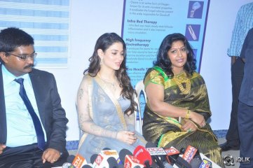 Tamannah Launches Vcare Beauty Clinic at Viajayawada